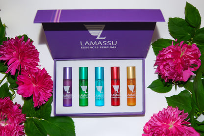 Lamassu Perfums Female Gift Box Oil Roller (10ml x 5)